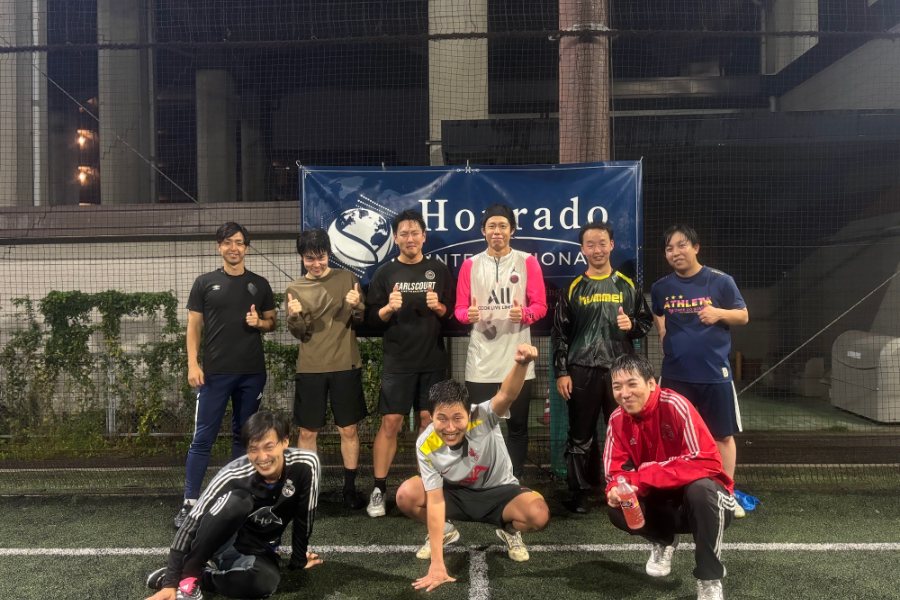 フットサル定期開催の参加者(Instagramの投稿へ)